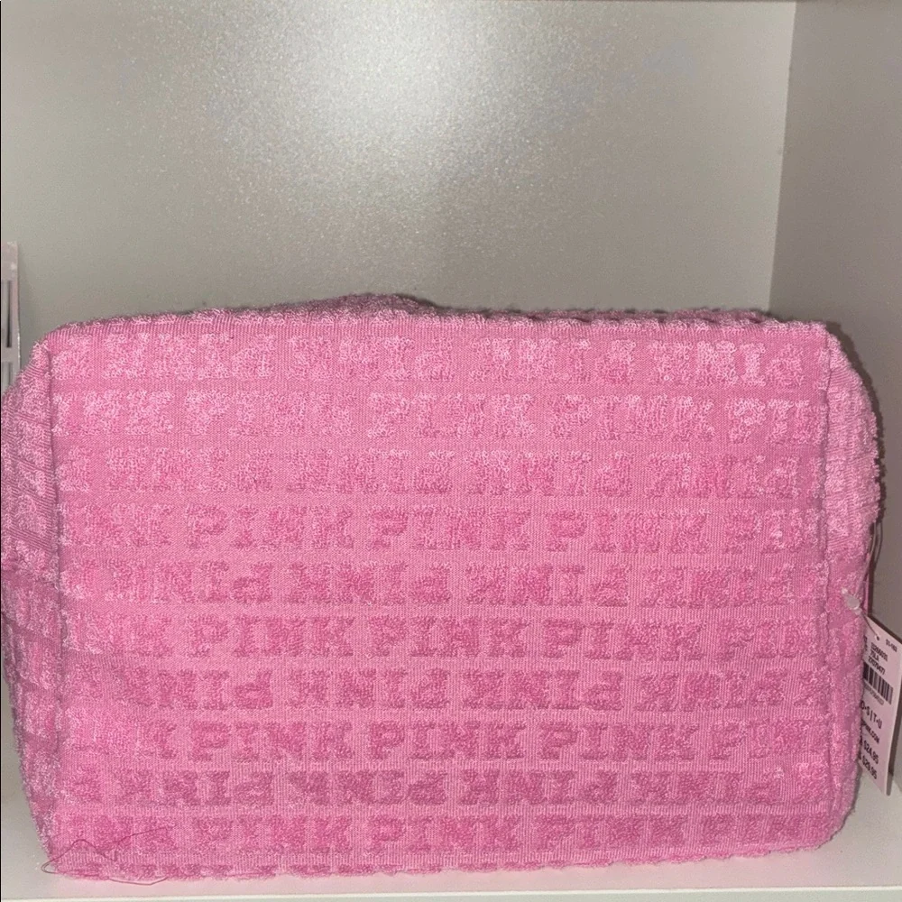 PINK Victoria's Secret PINK Terry Makeup Bag